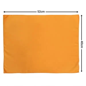 دستمال نظافت میکروفایبر مدل 3703 نارنجی رنگ